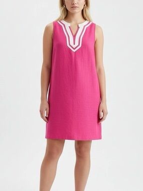 Pappagallo NWT Pink Mod Shift Dress